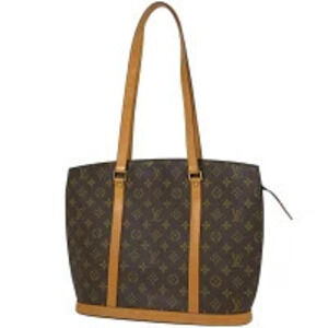 Louis Vuitton Babylon Shoulder Bag Commuter Tote Monogram Brown
